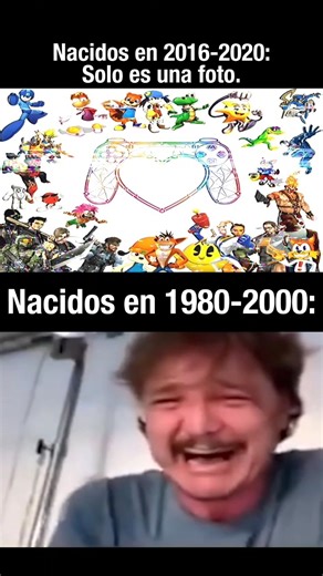 Momentos en dónde un hombre llora :'( #nostalgia #videojuegos #memes #triste #humor #shorts