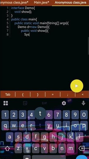 Java Anonymous Class | Beginner Friendly Tutorial #shorts #youtubeshorts #viral