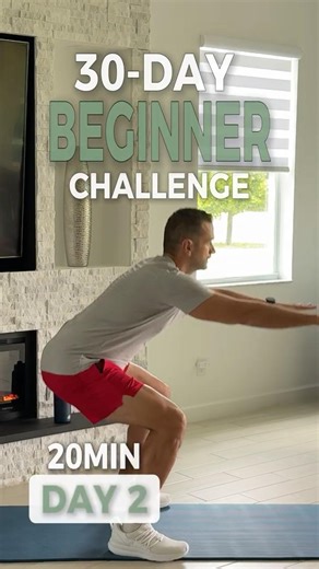 Day 2 – 20 Min Easy Full Body Workout | 30 Day Challenge