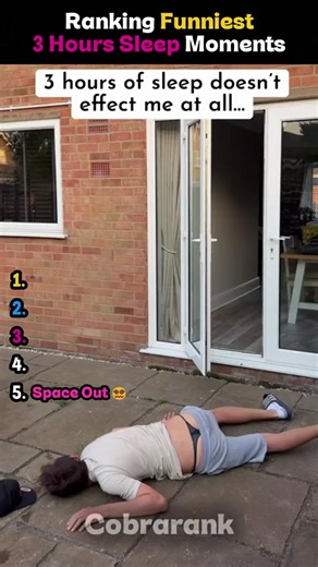 Ranking The Funniest 3 Hours Sleep Moments 🥱