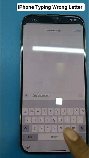 iPhone Typing Problem | iPhone Keypad Typing Wrong Letters | #iphonewrongletter #iphonekeyboard