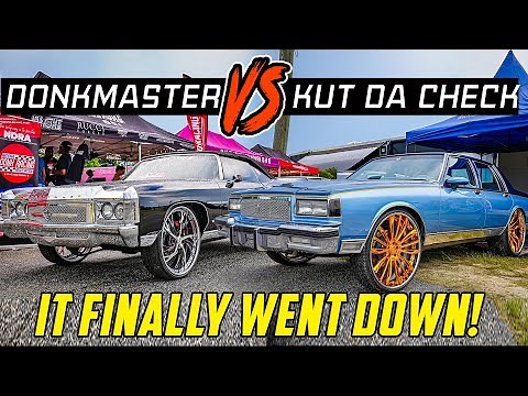 DONKMASTER VS KUT DA CHECK GRUDGE RACE - Z06 DONK VS KDC Twin Turbo Box Chevy - NDRA GEORGIA