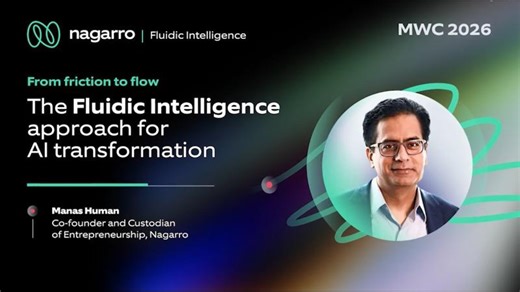The Fluidic Intelligence approach for AI transformation | Nagarro | MWC2026 | Hugo França