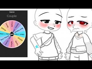 Making some ocs with a spinning wheel // couple (cuz it chose the genre) // GACHA NOX