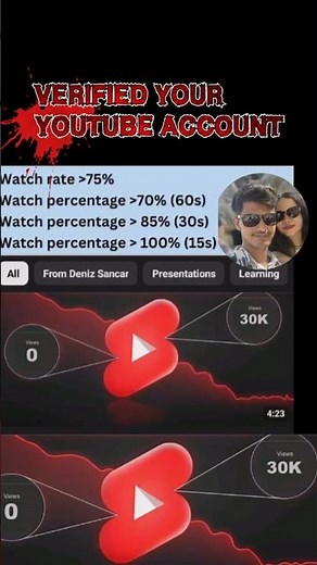 youtube tips 💡 check channel verifiy or not #shorts #verified #tips