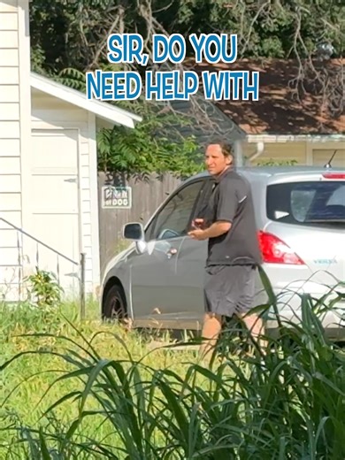 Helping a Stranger with Lawn Care Transformation