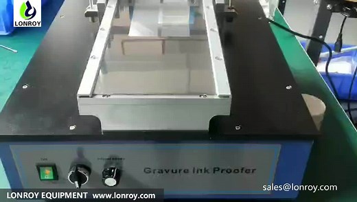K Printing Proofer With Gravure and Flexo Head
