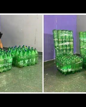 Strong Chair Using 100+ Plastic Bottles | This Plastic Bottle Hack Will Change How You See Trash!
