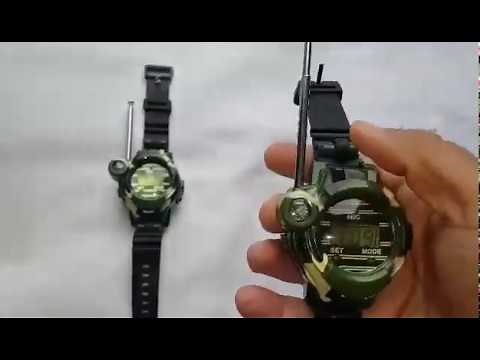 Multi-function Walkie Talkie (Two- Way) Spy Watches for Kids