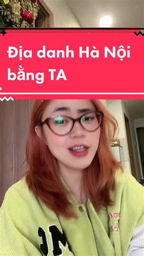 Địa danh nổi tiếng ở Hà Nội bằng tiếng Anh