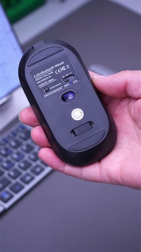 No more bulky laptops for working on the go! This folding keyboard is perfect for business trips.