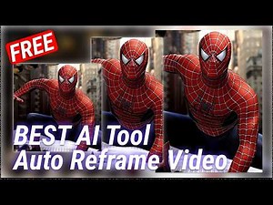 Free! How to AUTO Reframe Video | Best Auto Reframe Tool - 2025 Tutorial