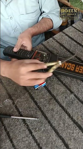 Hand Held Metal Detector Fix | Battery Replacement Repair | Scanner Not Working Problem Solved