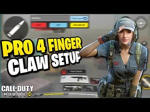 Best 4 FINGER CLAW HUD Setup | PRO 4 Finger Claw Setup | Tips & Tricks | COD Mobile