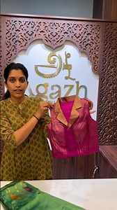 👗Upcycling Work👗Redesigning Old silk saree to modern outfit❤️ #agazh #upcycling #upcycledclothing