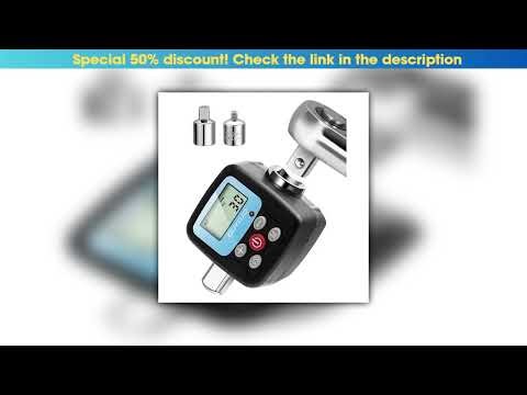 Best Seller 1/2"1/4 Digital Torque Wrench Adapter Precision Electronic Tool Converter Meter with L