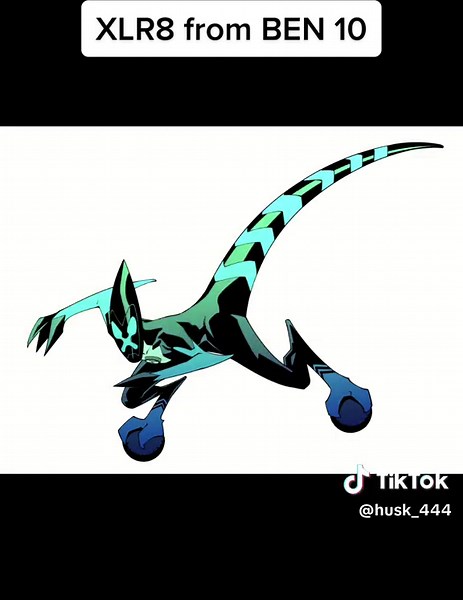 XLR8! Fastes alien alive #art #characterdesign #artistsoftiktok #fyp #ben10 #cartoonnetwork #xlr8