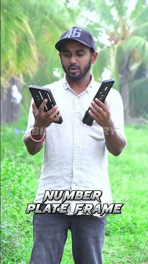 Number plate frame mrp 150 rs