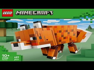 LEGO Instructions - Minecraft - 21588 - The Fox - Buildable Figures