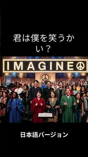 Imagine / John Lenon (日本語版)【AIバイブミュージック】
