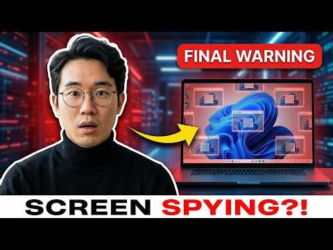 Windows Is Secretly Scanning Your Screen Every Few Seconds — Turn Recall Off Now