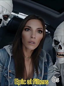 spooky season Halloween ai filters 👻👻👻