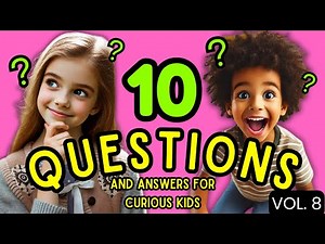 10 INTERESTING Facts for Curious Kids! | Educational Video for Kids | Brain Break | Part 8