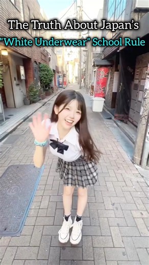 The Truth About Japan’s “White Underwear” School Rule 🇯🇵 #japan