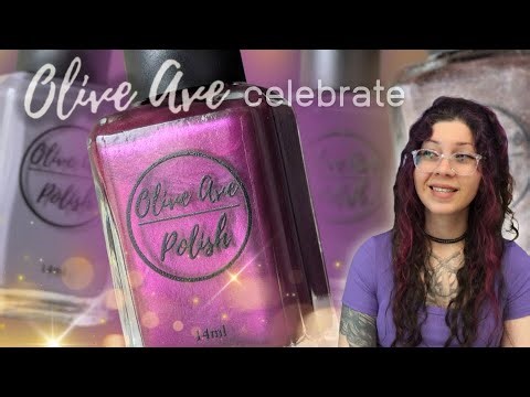 Happy Birthday Olive Ave! 🥳 Celebrate Collection Swatches