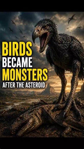 After the Asteroid ☄️, Birds Didn't Survive 🦅