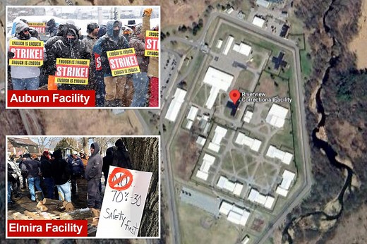 NY prison ‘riot’ erupts, all visits canceled at 42 state prisons as union strikes rage