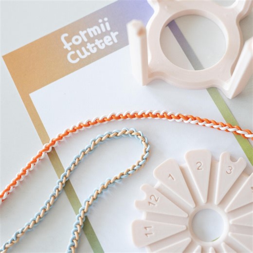 12-slot Braiding Disk Tool for Polymer Clay | Cord Braider | Formiicutter Exclusive - Etsy