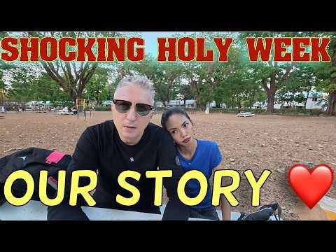 First Video on Our New Channel! Our Story & CRAZY Holy Week Scenes in Philippines 😱🇵🇭