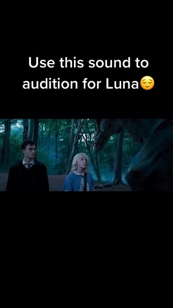 Luna Lovegood sound!!!! #harrypotter #actingaudios #foryoupage #FYP #lunalovegood
