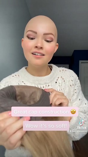 328K views · 1.8K reactions | Embrace luxurious hair with Miranda, a ready-to-wear mono human hair wig with style. In this short video, Marcy is unboxing UniWig New Miranda mono top human hair wig. .  Wig SKU: LS2115; Color: 628R- Dusty Blonde  Click here to check more details of the wig: https://bit.ly/3BntsGT . | UniWigs | Facebook