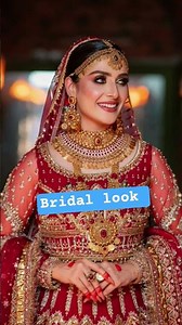 Pakistani Bridal Makeup Look 2025 | Glamorous & Traditional Wedding Style