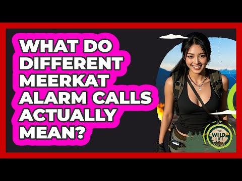 What Do Different Meerkat Alarm Calls Actually Mean? - The Wild Life Explorer