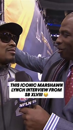 NFL on Prime Video on Instagram: "Never a dull interview with Beast Mode 😂 (via @nfl)"