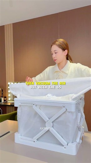 The Space-Saving Trick Every NYC Closet Needs 🧥#antbox #nycstorage #spacesavingtips