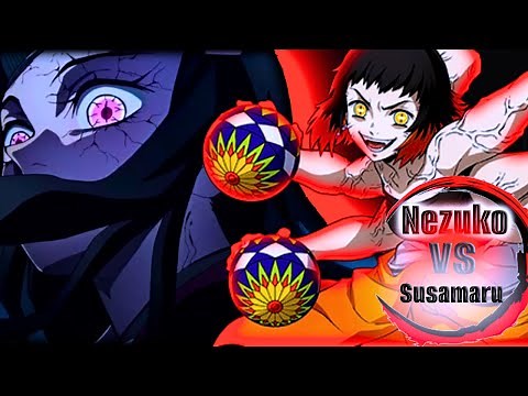 [ Nezuko ] VS [ Susamaru ] Batalla Completa | Kimetsu no Yaiba - Demon Slayer
