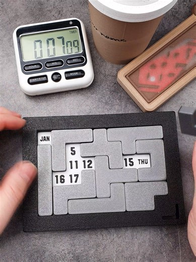 The puzzle where every date is Possible. January 15, Thursday #puzzle #calendar #challenge #January