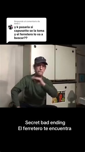 Respuesta a @Amb☆ Bad ending, el ferretero te encontró #capusotto #ferreteria #prendoelvelador