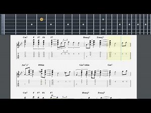 Autumn Leaves (Solo Jazz Guitar) + Tab