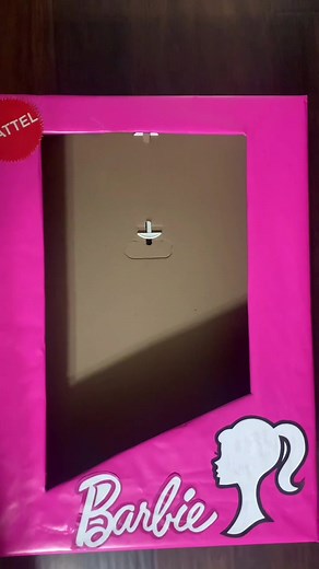 DIY Barbie Box Frame Tutorial