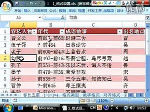Excel2007常用软件基础入门教程-第3讲