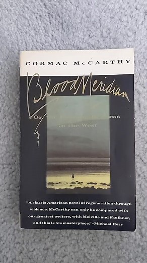 Favorite Books: Blood Meridian; or the Evening Redness in the West. #booktok #literature #books #bookclub