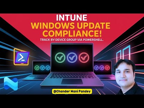 Intune Patch Compliance Report for a Specific Device Group