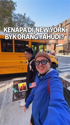 kenapa di New York banyak orang yahudinya? 🗽🇺🇸 #tinggaldiLA #tinggaldiAmerika #jakarta #newyork