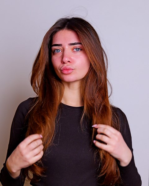 How to style curtain bangs like a pro✨