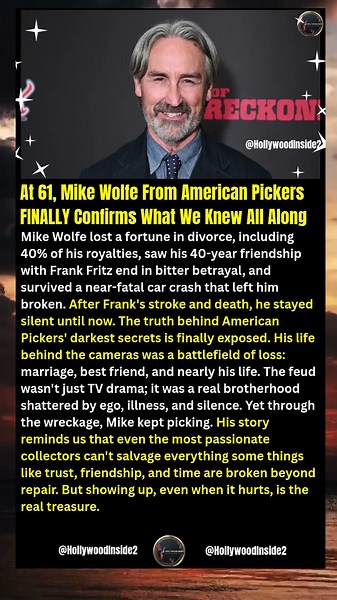 At 61, Mike Wolfe From American Pickers FINALLY Confirms What We Knew All Along #viral